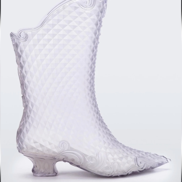 Y/Project x Melissa Court Boot in Clear - Picture 4 of 4